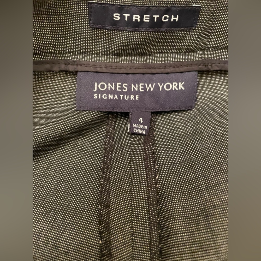 Jones New York Signature Stretch Dress Pants Slacks Trousers Women’s Size 4 - Picture 6 of 7